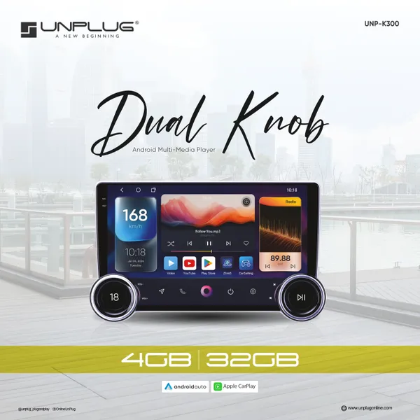 Unplug_Unp_K300n_10_1_Inch_Diamond_Android_Car_Stereo_4gb_64gb_1k_Oled_With_Carplay_Android_Auto_Universal_Default_Title