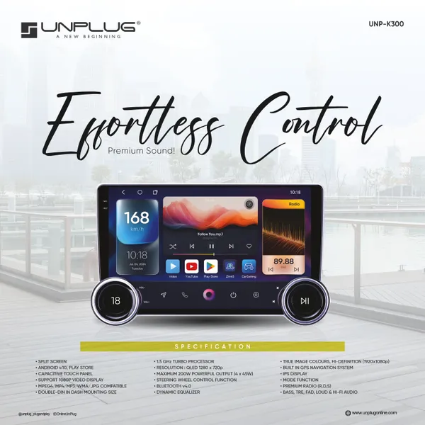 Unplug_Unp_K300n_10_1_Inch_Diamond_Android_Car_Stereo_4gb_64gb_1k_Oled_With_Carplay_Android_Auto_Universal_Default_Title