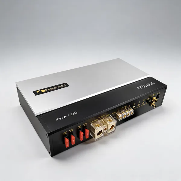 Nakamichi_Fha100_Class_D_Mono_Amp_820w_4_Ohm_1400w_2_Ohm_2000w_1_Ohm_Universal