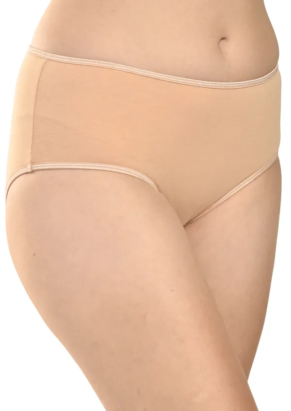 Beige_Pure_Cotton_Panties_For_Women