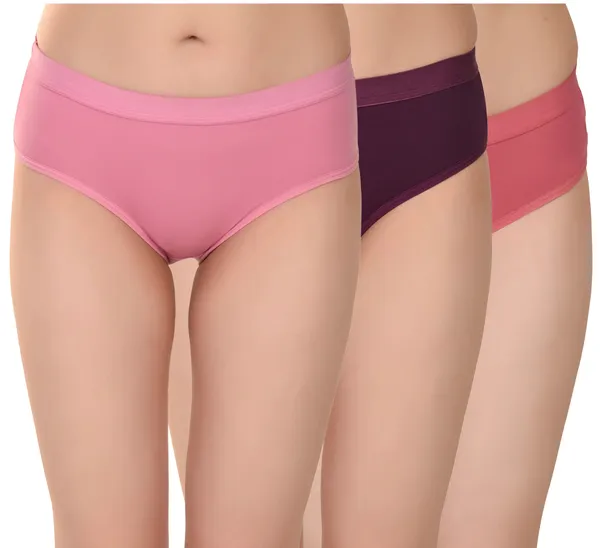 Multicolor_Cotton_Lycra_Panties_For_Women_Pack_Of_3