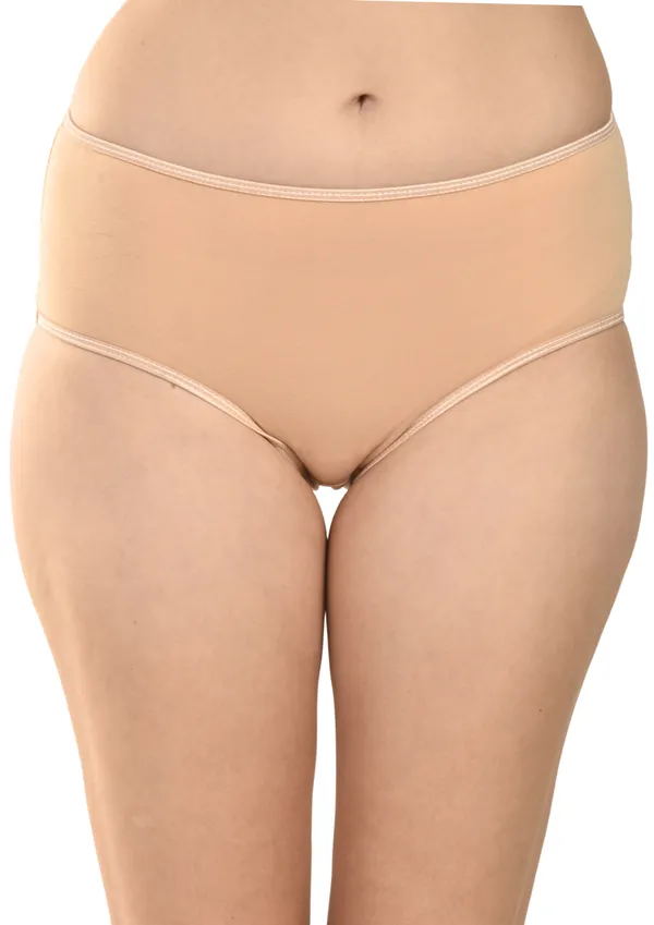 Beige_Pure_Cotton_Panties_For_Women