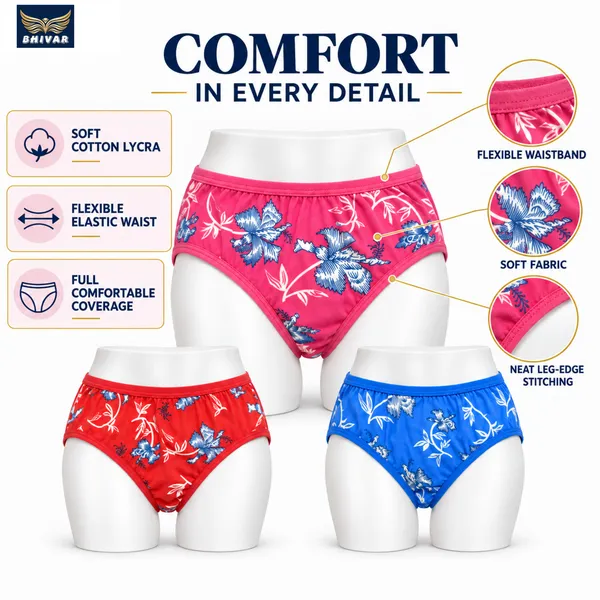 Multicolor_Cotton_Lycra_Panties_For_Women_Pack_Of_3