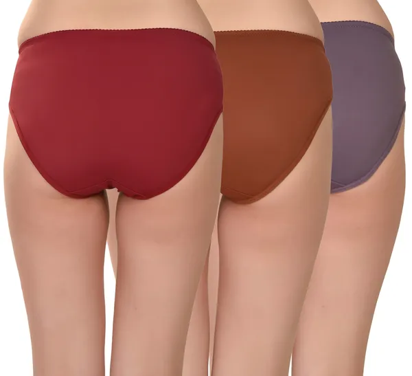 Multicolor_Nylon_Modal_Panties_For_Women_Pack_Of_3