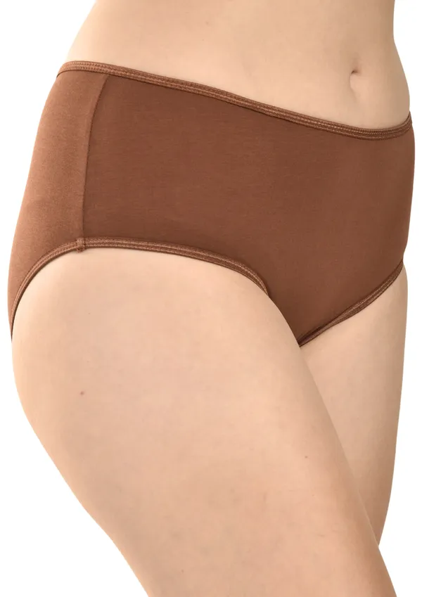 Brown_Pure_Cotton_Panties_For_Women