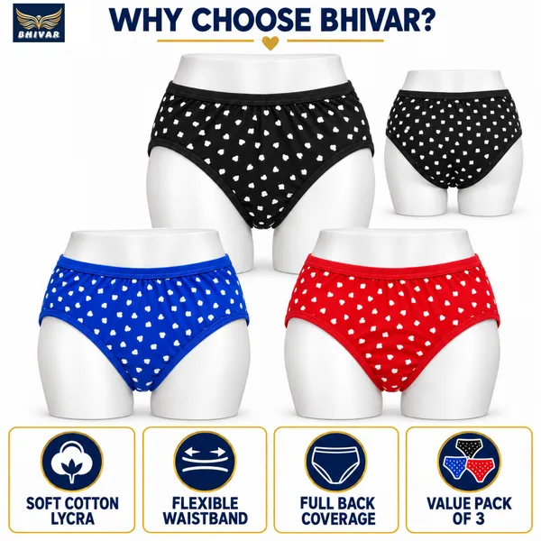 Multicolor_Cotton_Lycra_Panties_For_Women_Pack_Of_3