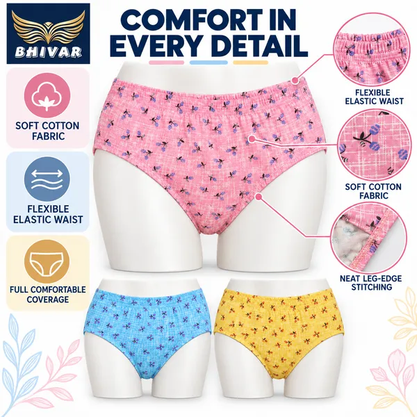 Multicolor_Cotton_Panties_For_Women_Pack_Of_3