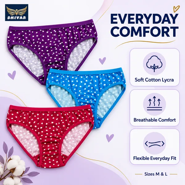 Multicolor_Cotton_Lycra_Panties_For_Women_Pack_Of_3
