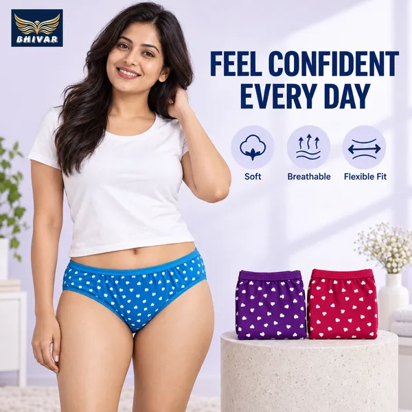 Multicolor_Cotton_Lycra_Panties_For_Women_Pack_Of_3