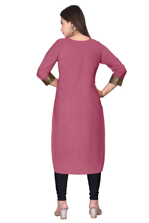Mauve_Straight_Kurta_for_Women