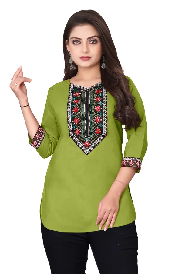Green_Embroidered_Straight_Kurta_for_Women