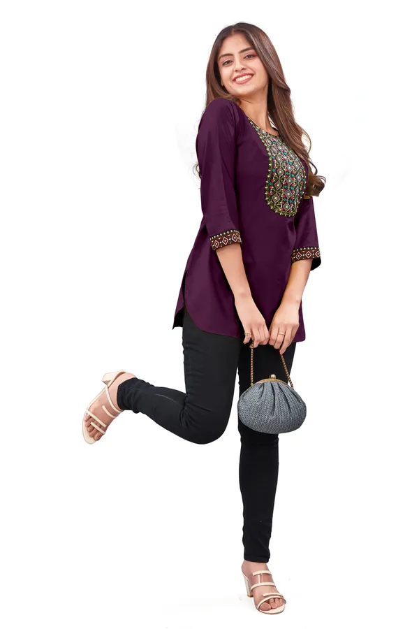 Purple_Printed_Straight_Kurti_for_Women