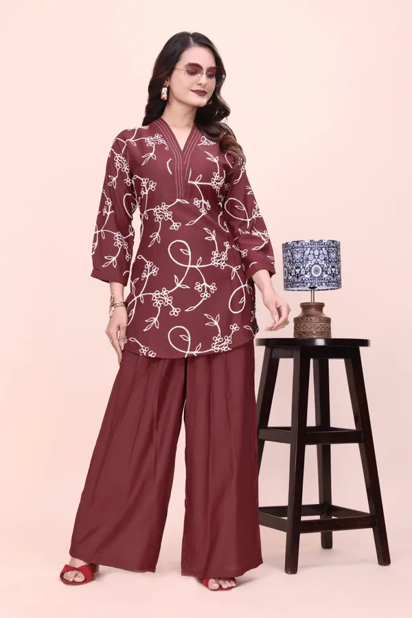 Maroon_Printed_Straight_Kurta_Set_for_Women