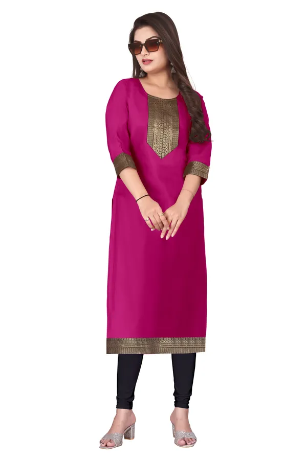 Magenta_Straight_Kurta_for_Women