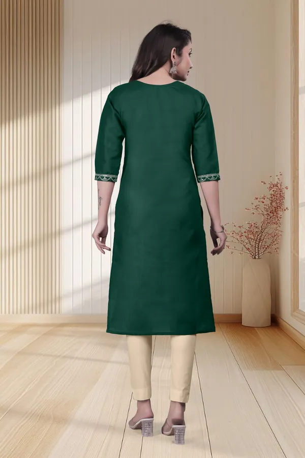 Green_Embroidered_Straight_Kurta_for_Women