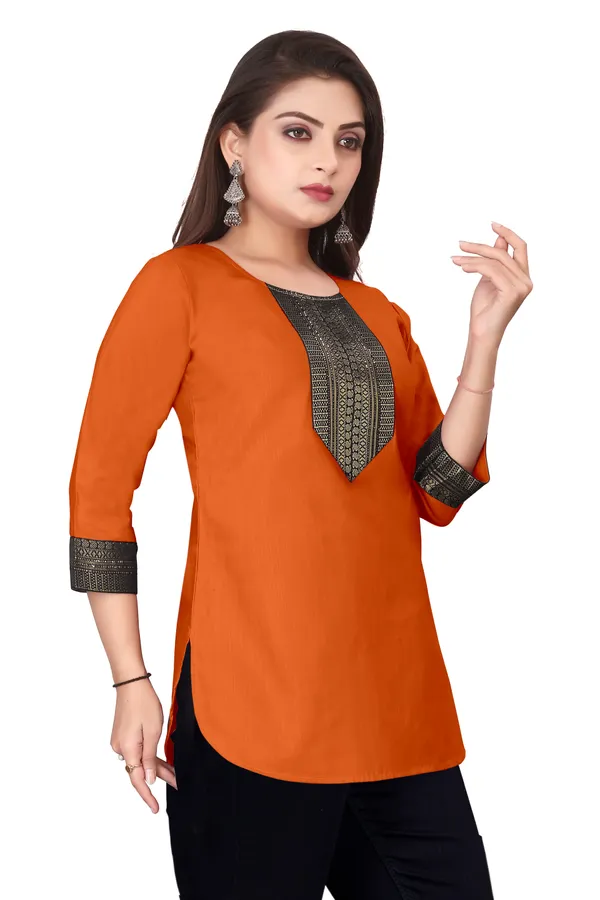 Orange_Printed_Straight_Kurta_for_Women