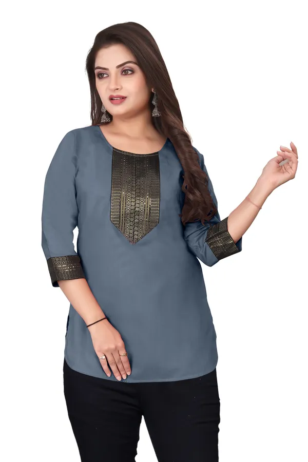 Blue_Straight_Kurti_for_Women