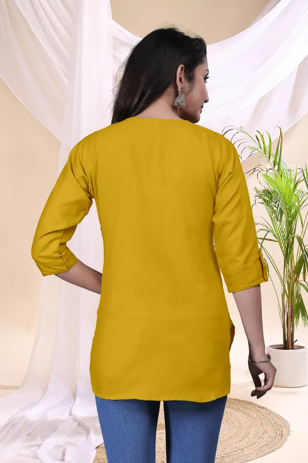 Mustard_Straight_Kurti_for_Women