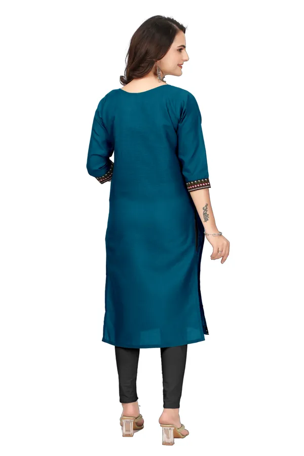 Teal_Straight_Embroidered_Kurta_for_Women