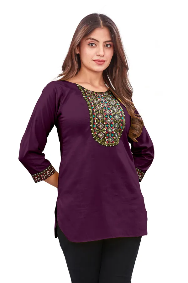 Purple_Printed_Straight_Kurti_for_Women