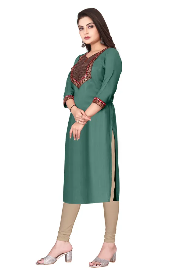 Green_Embroidered_Straight_Kurta_for_Women