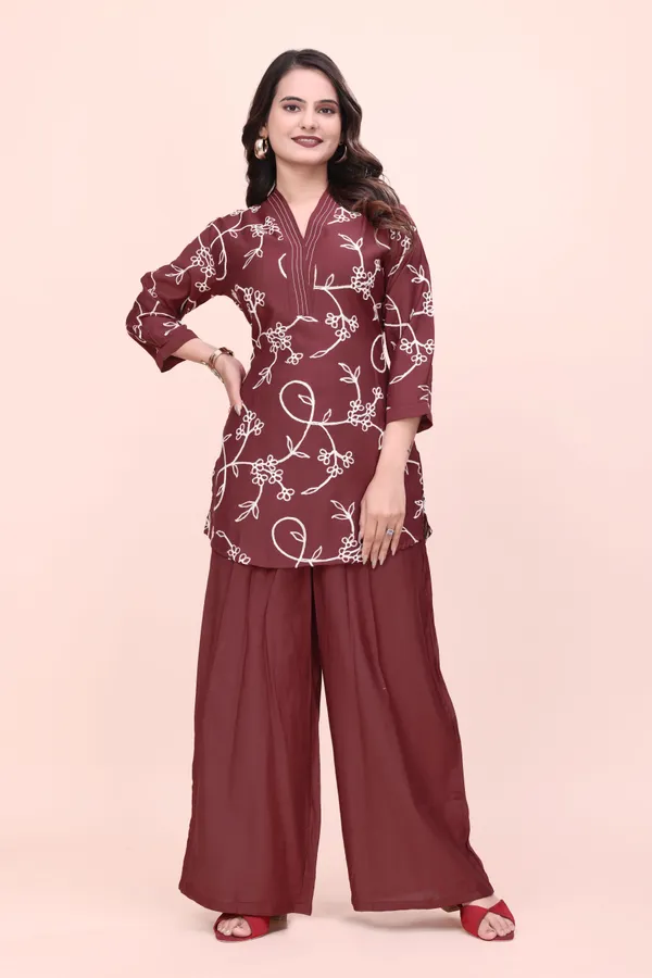 Maroon_Printed_Straight_Kurta_Set_for_Women
