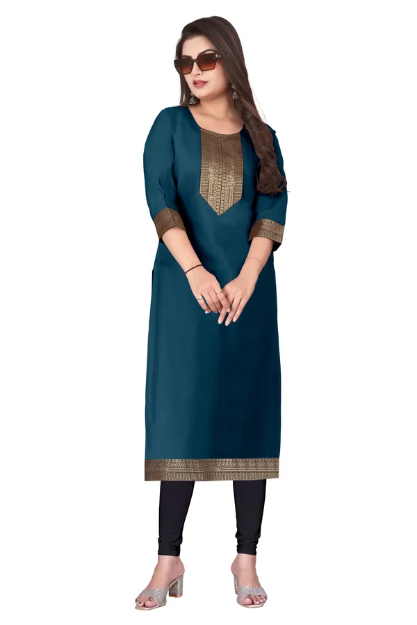 Teal_Ethnic_Straight_Kurta_for_Women