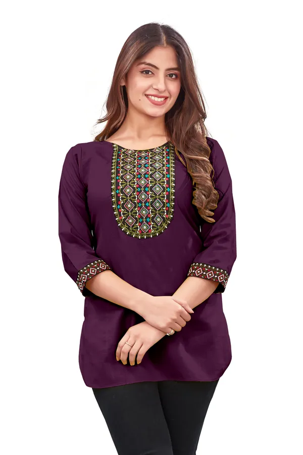 Purple_Printed_Straight_Kurti_for_Women