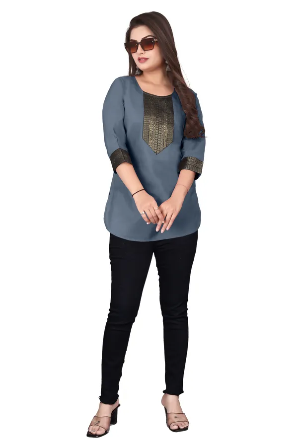 Blue_Straight_Kurti_for_Women