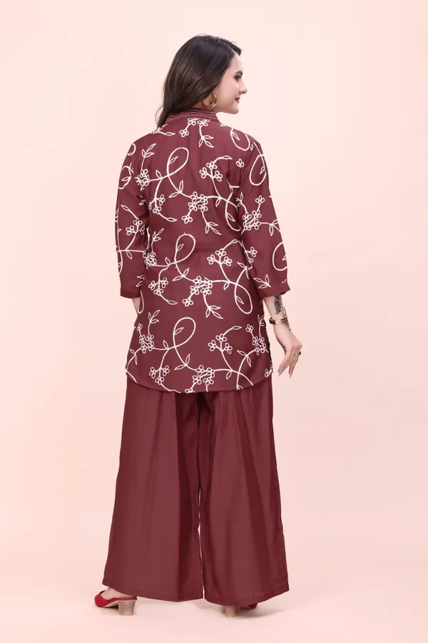 Maroon_Printed_Straight_Kurta_Set_for_Women
