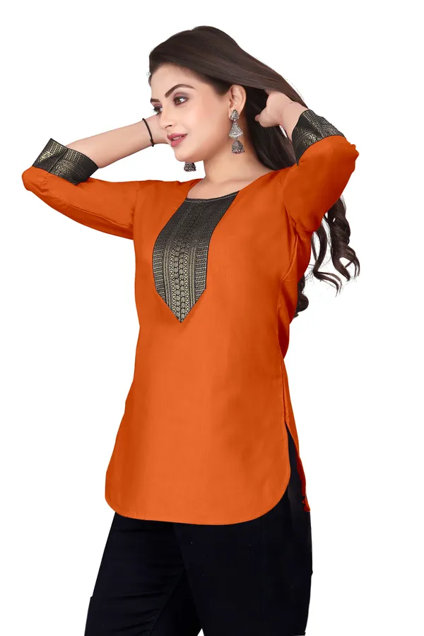 Orange_Printed_Straight_Kurta_for_Women