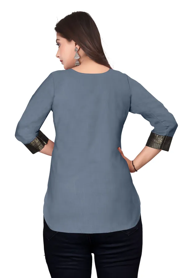 Blue_Straight_Kurti_for_Women