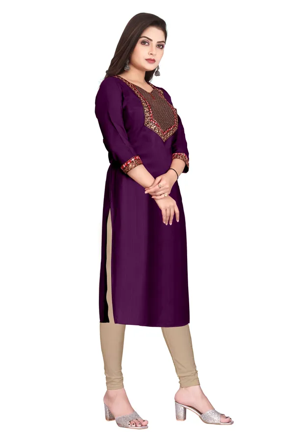 Purple_Embroidered_Straight_Kurta_for_Women