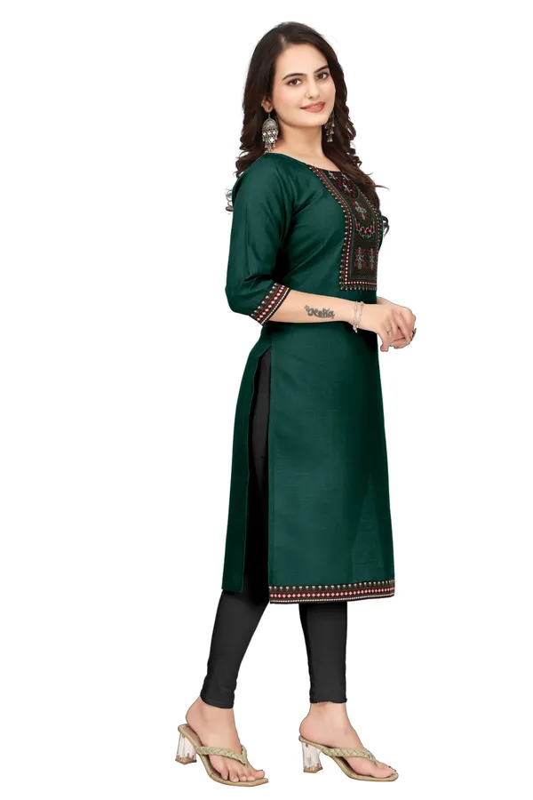 Green_Embroidered_Straight_Kurta_for_Women