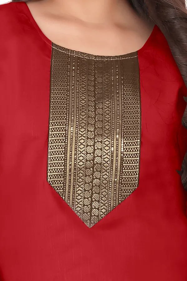 Red_Straight_Kurta_for_Women