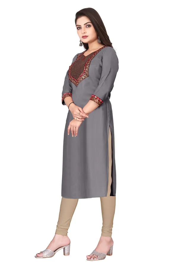 Grey_Embroidered_Straight_Kurta_for_Women