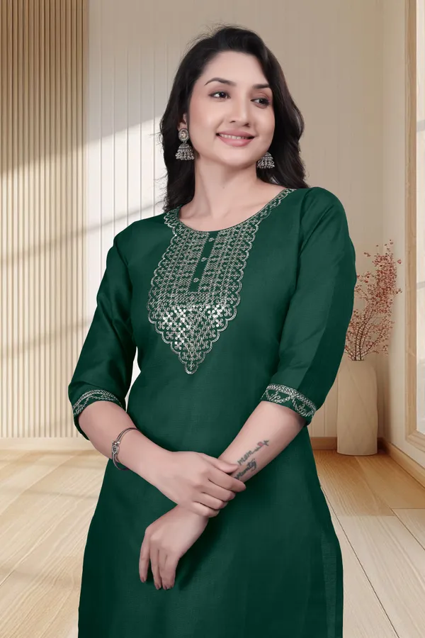Green_Embroidered_Straight_Kurta_for_Women
