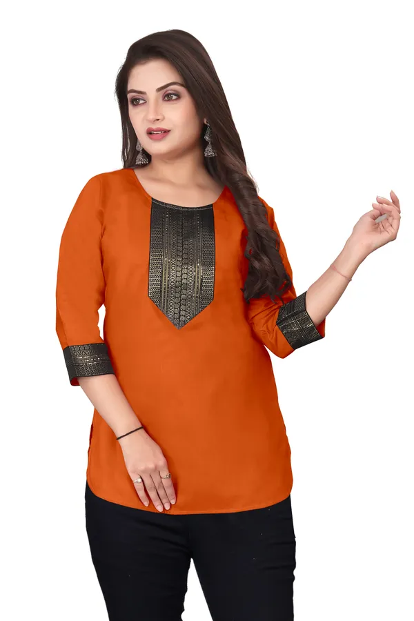 Orange_Printed_Straight_Kurta_for_Women