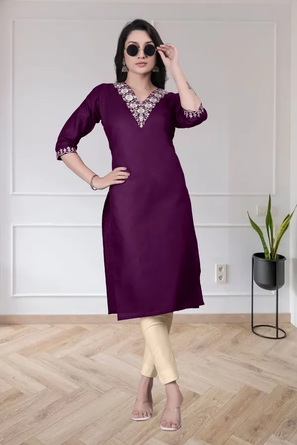Purple_Embroidered_Straight_Kurta_for_Women