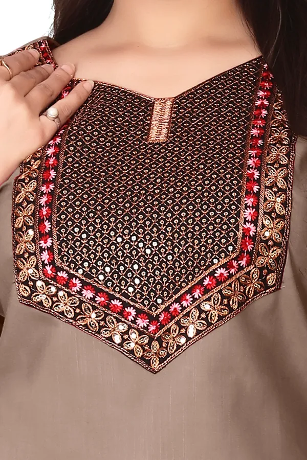 Brown_Embroidered_Straight_Kurta_for_Women