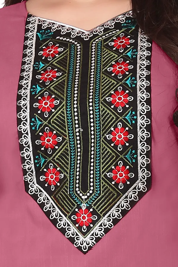 Pink_Embroidered_Straight_Kurti_for_Women
