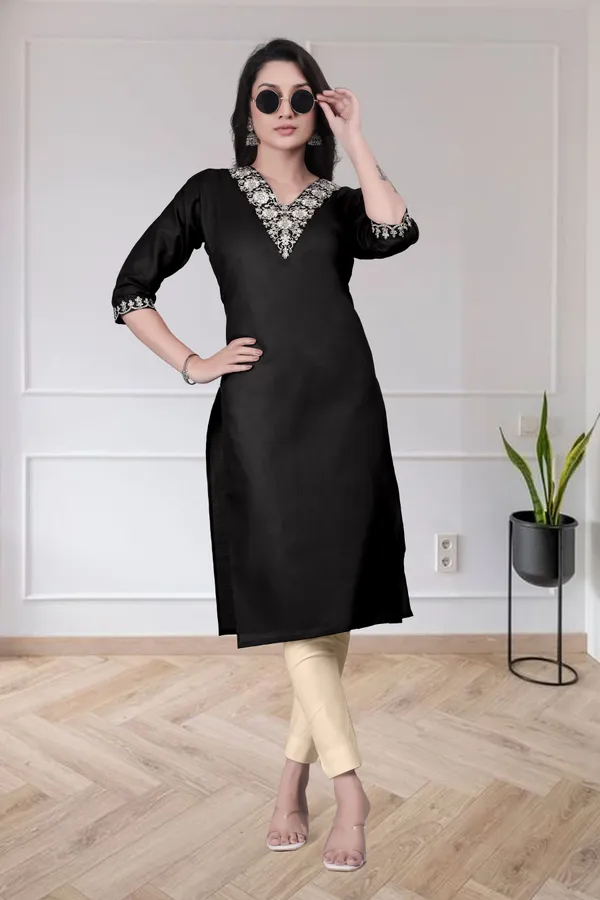 Black_Embellished_Straight_Kurta_for_Women