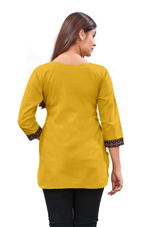 Mustard_Straight_Embellished_Kurti_for_Women