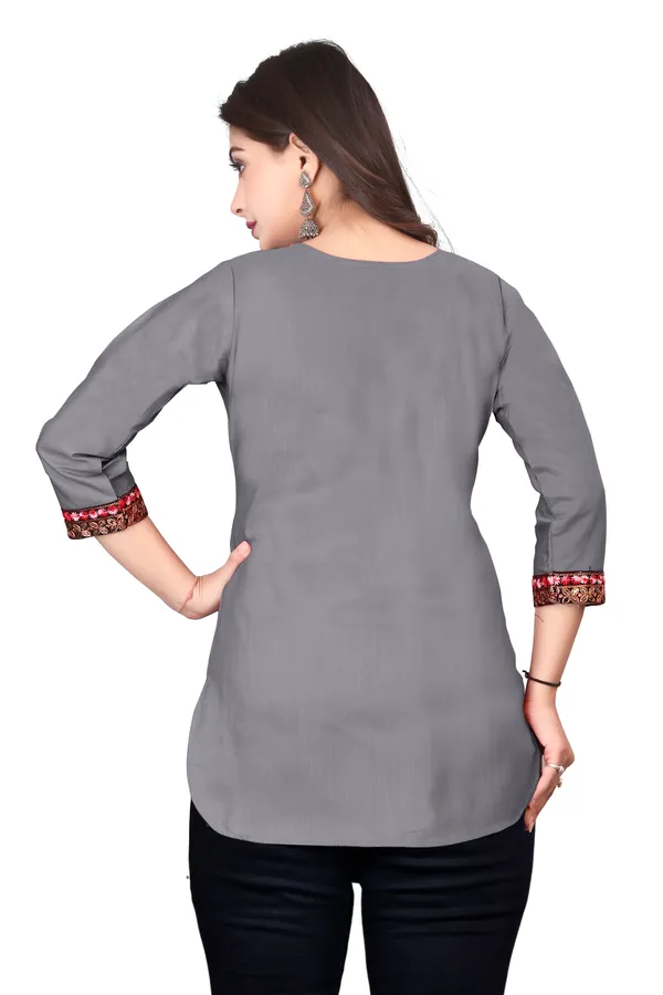 Grey_Embroidered_Straight_Kurti_for_Women