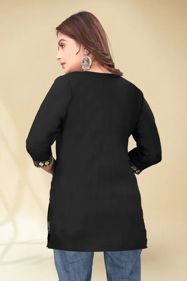 Black_Embellished_Straight_Kurti_for_Women