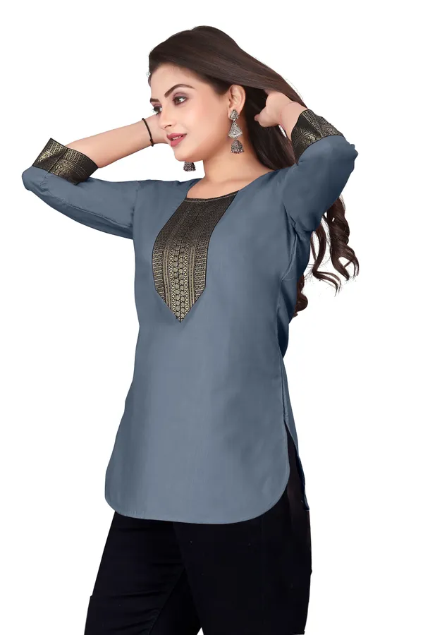 Blue_Straight_Kurti_for_Women
