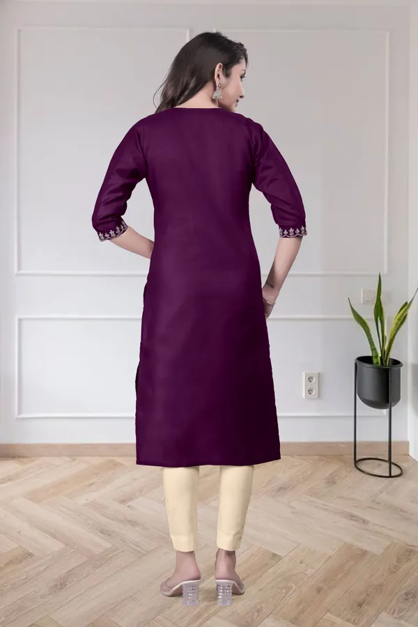 Purple_Embroidered_Straight_Kurta_for_Women