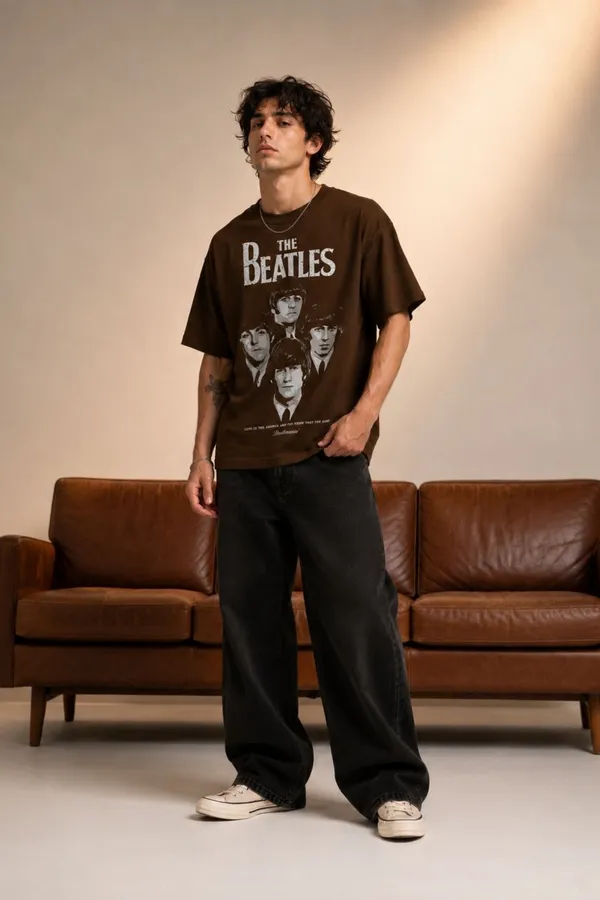 BEATLES_BLACK_AND_WHITE_OVERSIZED_TSHIRT