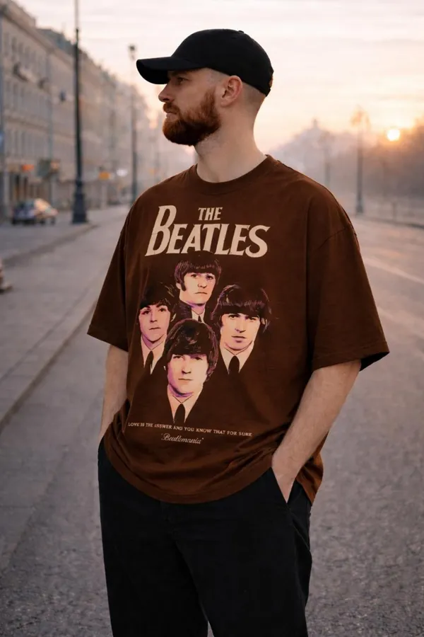 BEATLES_BAND_COLOR_OVERSIZED_TSHIRT