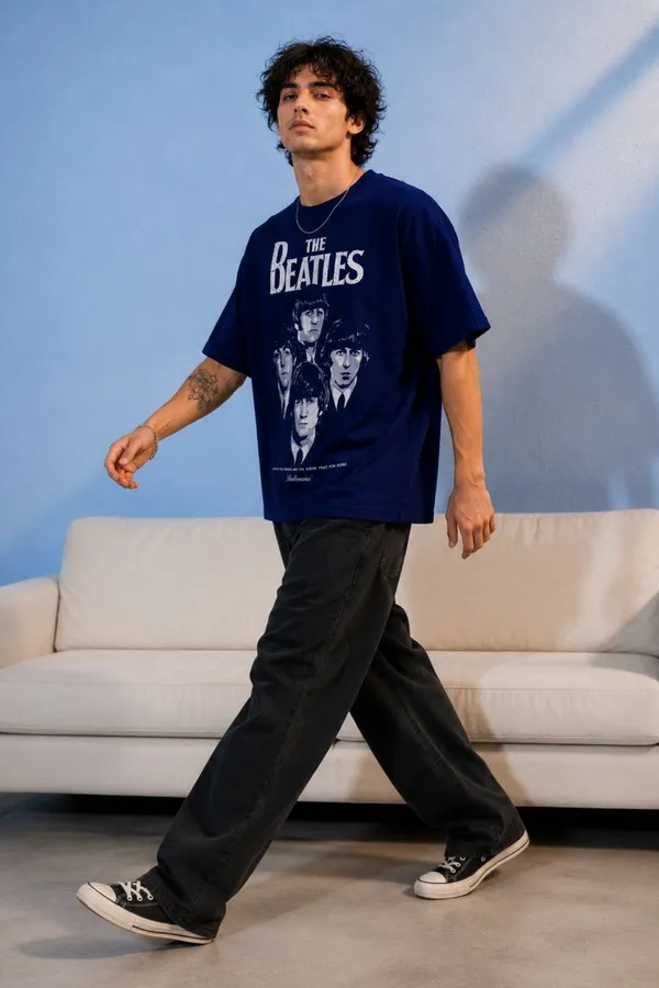 BEATLES_BLACK_AND_WHITE_OVERSIZED_TSHIRT